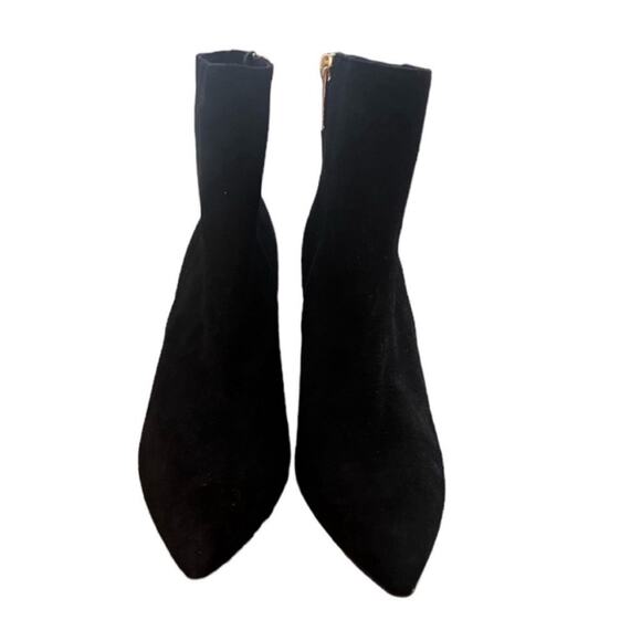 NWOT L’Agence Galena Black Suede Bootie - Sz EU41/US11 - Picture 6 of 8